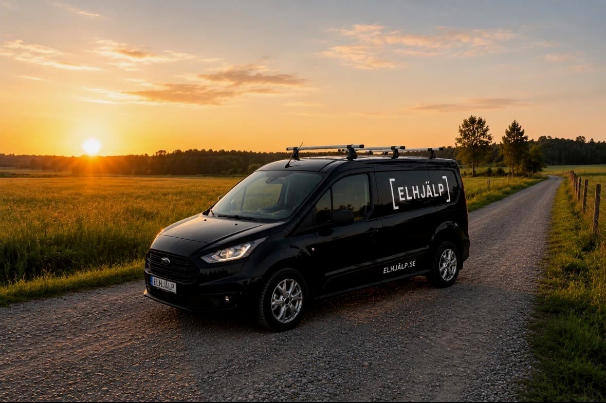 Elhjälp servicebil